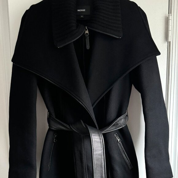 Mackage Nori-K Double Collar Coat - Picture 1 of 8